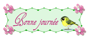 Gif bonne journée oiseau